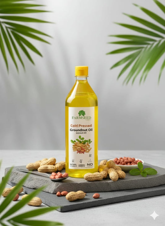 FarmSeed - Cold Pressed Groundnut Oil 1 Litre