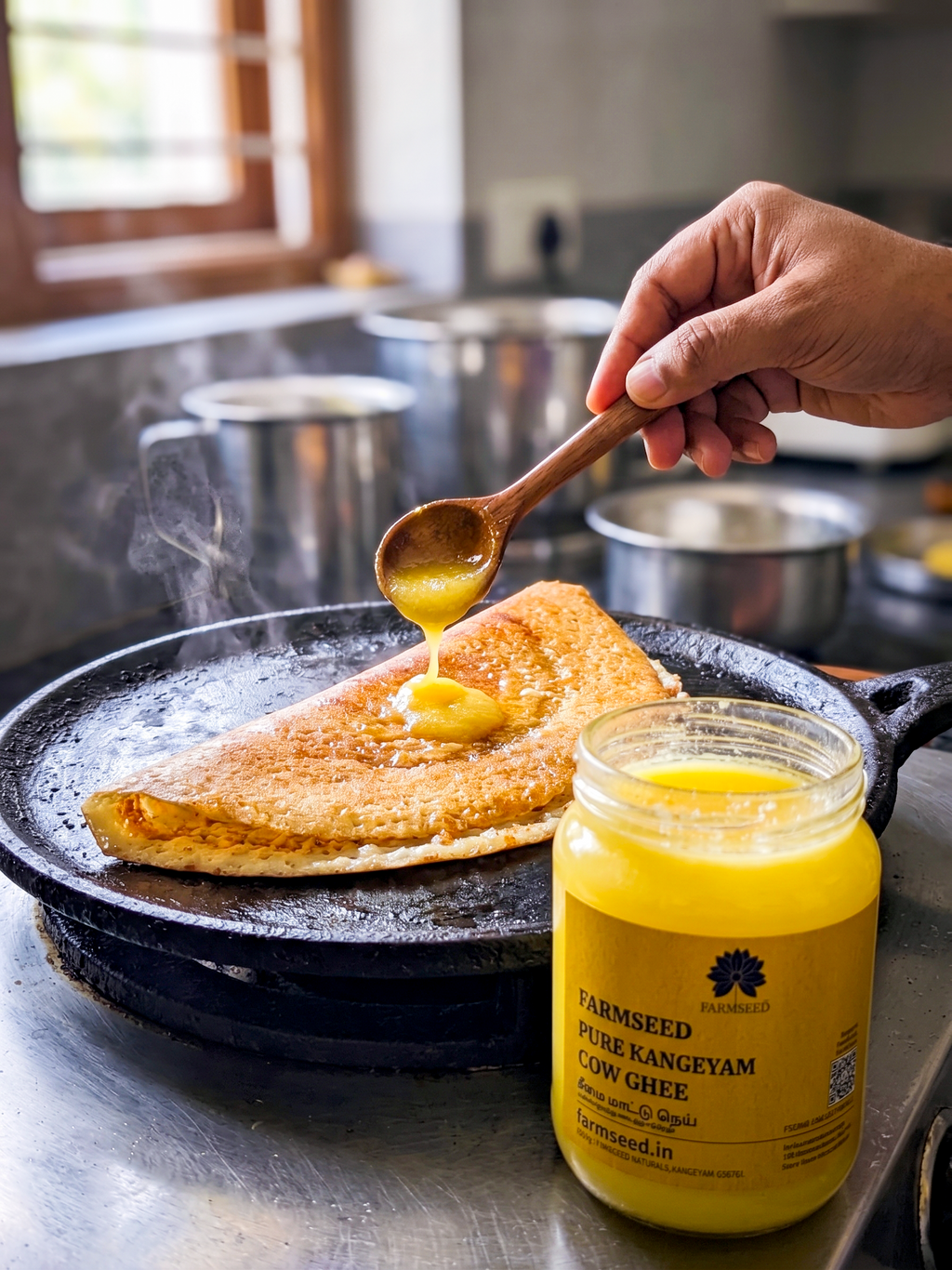 Pure Kangeyam Country Cow Ghee